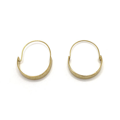 Purpose Jewelry: Magnolia Hoops (Gold)