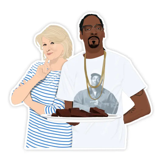 Shop Trimmings: Martha Stewart and Snoop Dogg Sticker