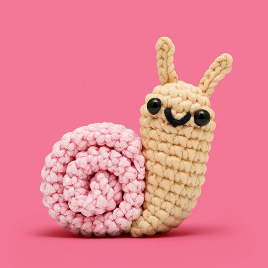 The Woobles: Mimi the Snail Crochet Kit