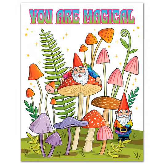 The Found: Magical Mushroom Birthday Card