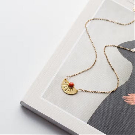 Purpose Jewelry: Oasis Necklace (Brass)