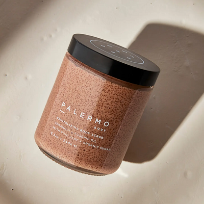 Palermo Body: Revitalizing Body Scrub - Geranium + Rosehip Oil