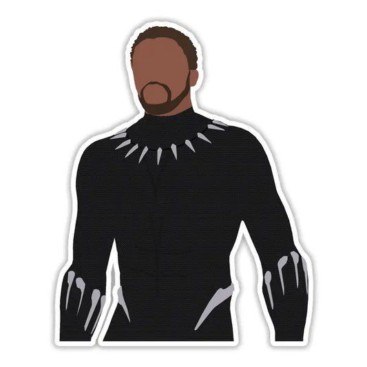 Shop Trimmings: T'challa Black Panther Sticker