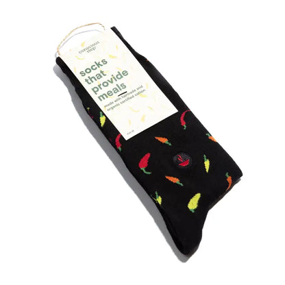 Conscious Step: Socks that Provide Meals