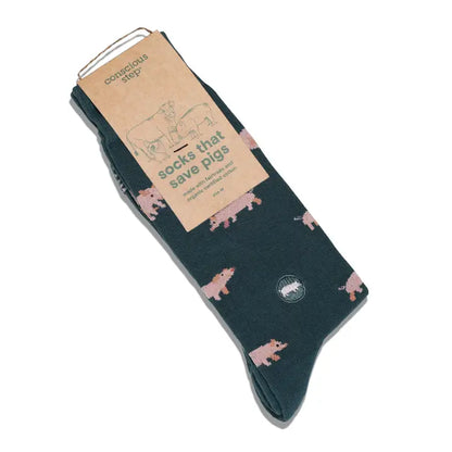 Conscious Step: Socks that Save Pigs