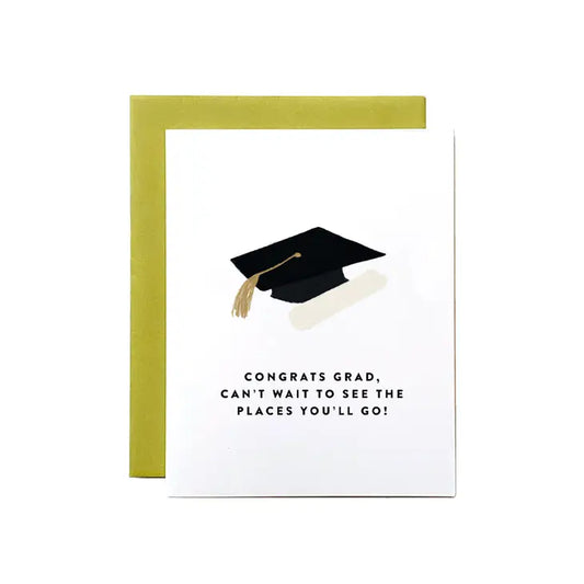 Joy Paper Co: Places You'll Go Graduation Card