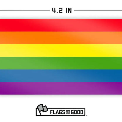 Flags for Good: Rainbow Lgbtqia+ Pride Sticker