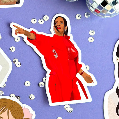 Shop Trimmings: Rihanna Super Bowl Performance Sticker