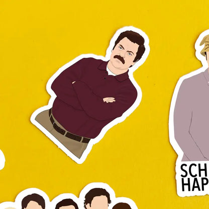 Shop Trimmings: Ron Swanson Sticker