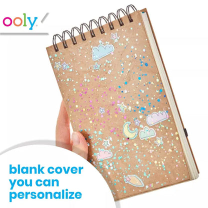 OOLY - 5" X 7.5" D.I.Y. Cover Sketchbook - White