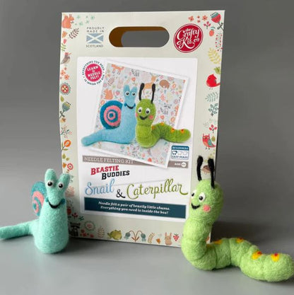 The Crafty Kit Company: Needle Felting Craft Kits