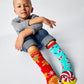 Pals Socks: Gingerbread & Candy Cane Mismatched Kids Socks