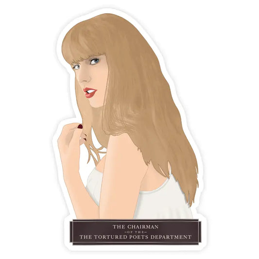 Shop Trimmings: Taylor Swift the Tortured Poets Department Chairman Sticker