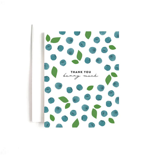 Joy Paper Co: Thank You Berry Much set of 8 cards
