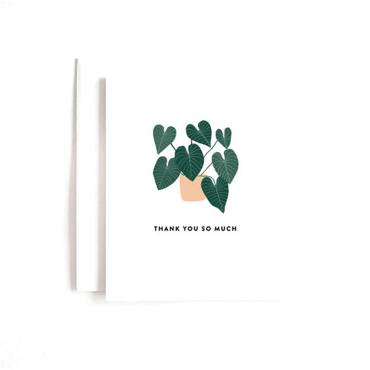 Joy Paper Co: Thank You House Plant Card
