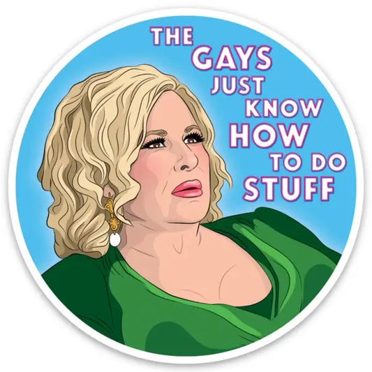 The Found: Gays Do Stuff Sticker