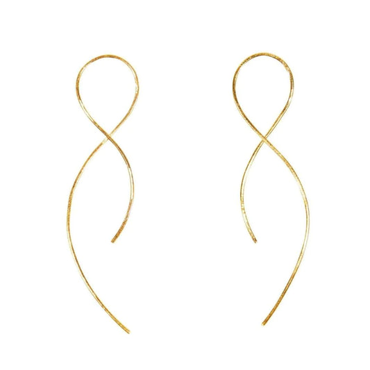 Purpose Jewelry: Vista Earrings (14k Gold)