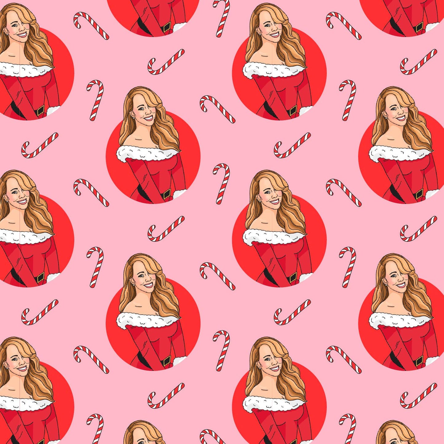 Brittany Paige: Santa Baby Christmas Wrapping Paper Roll