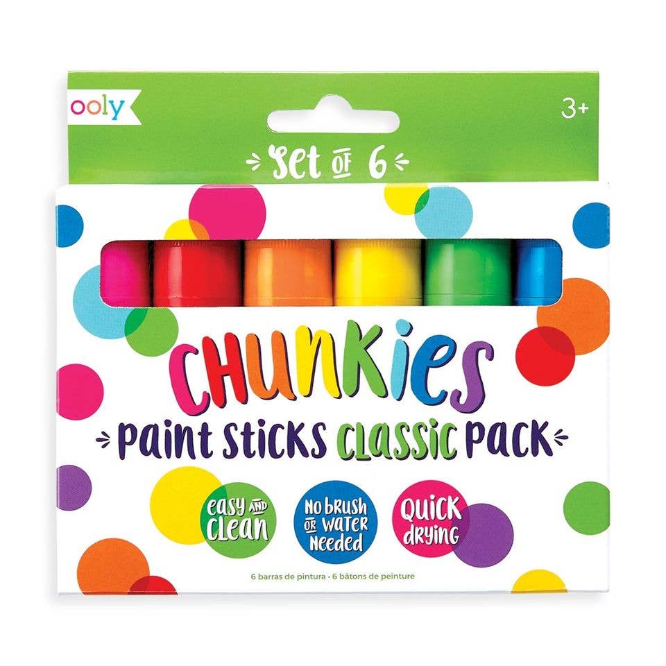 OOLY: Chunkies Paint Sticks - Classic