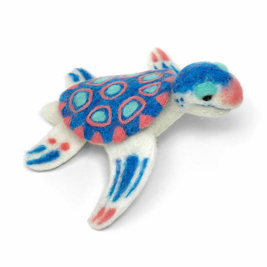 The Crafty Kit Company: Sea Turtle Needle Felt Craft Kit