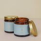 JaxKelly: 4oz Amber Crystal Candles - Amazonite - Hope