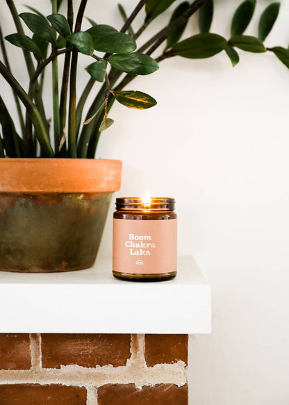 Jax Kelly: Mantra Candle - Boom Chakra Laka