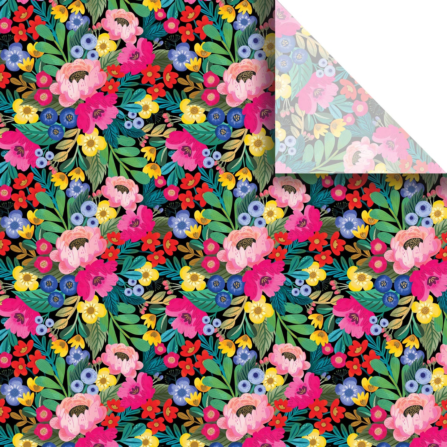 Jillson & Roberts: Floral Burst Tissue