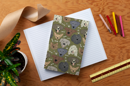 Denik: Doggies Classic Layflat Journal Notebook