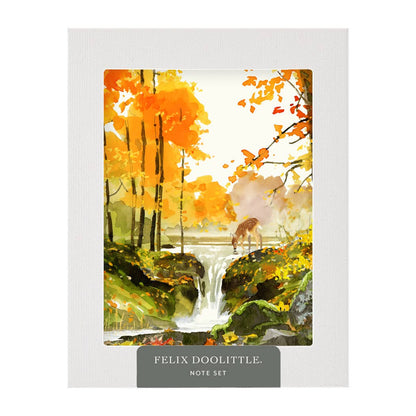 Felix Doolittle: Golden Woods - Note Set - Autumn/Fall boxed set