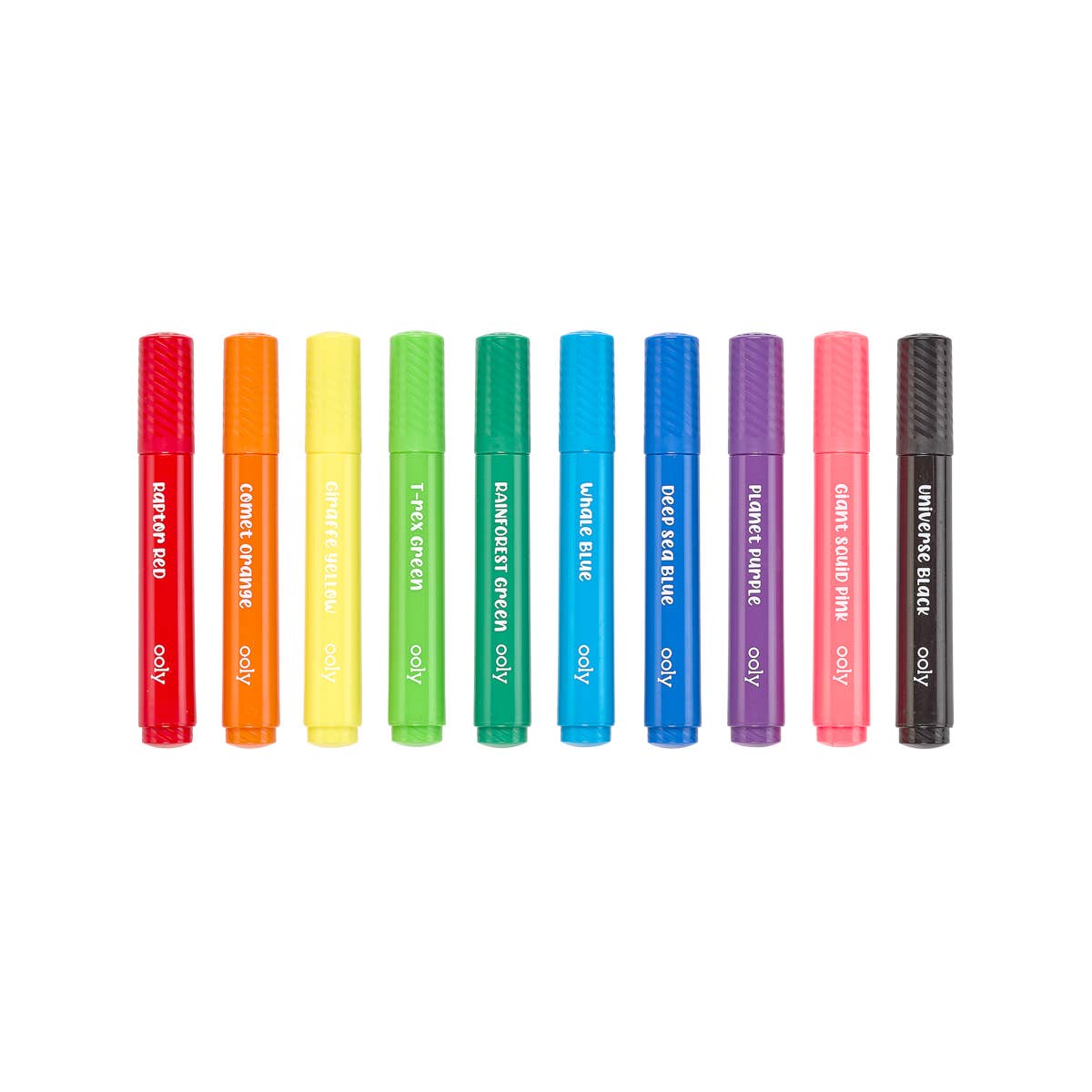 OOLY: Big Bright Brush Markers - set of 10