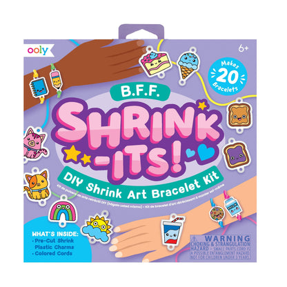 OOLY: Shrink-Its! D.I.Y. Shrink Art Bracelets Kit - B.F.F.