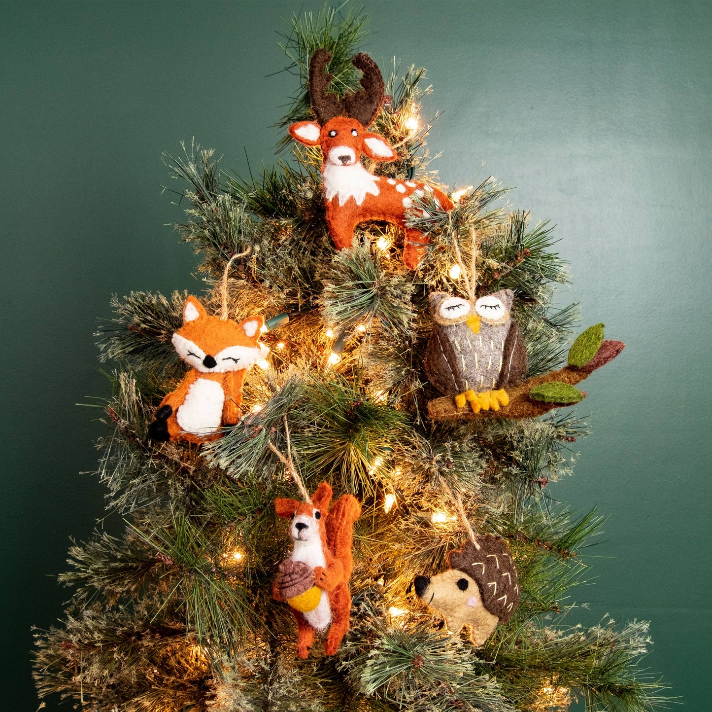 The Winding Road: Ornament Forest Animals