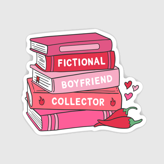Brittany Paige - Fictional Boyfriend Collector Spicy Books Sticker