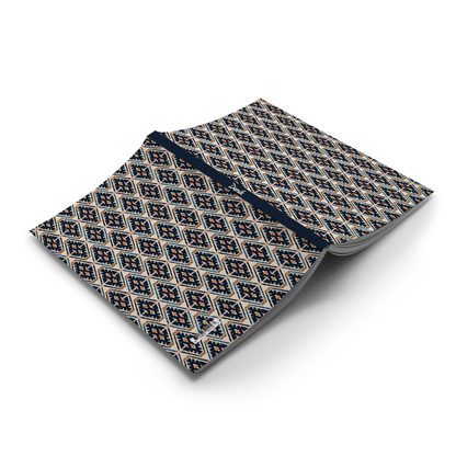 Denik: Ikat Diamonds Classic Layflat Journal Notebook