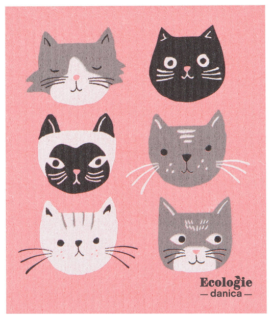 Ecologie: Cats Meow Swedish Dishcloth