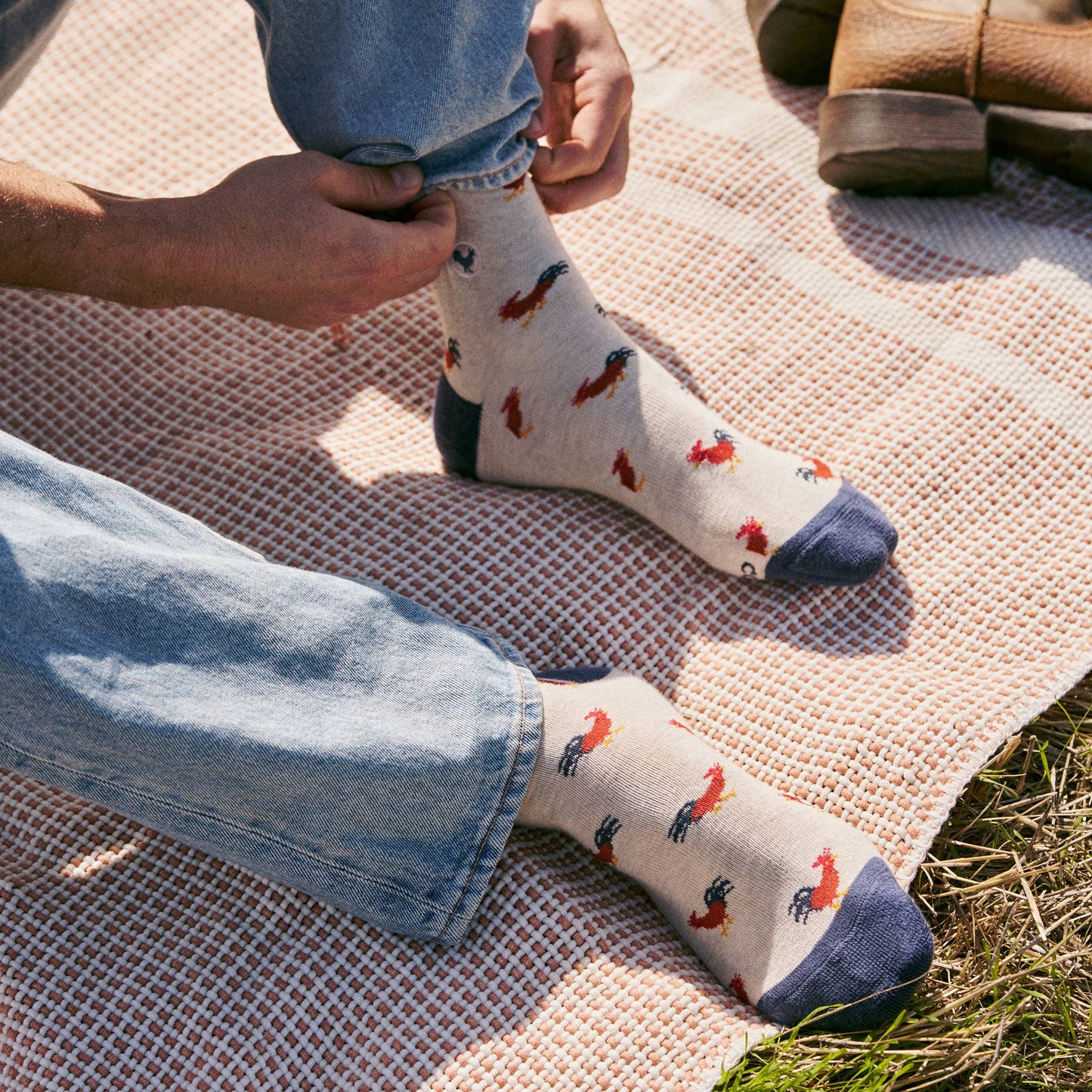 Conscious Step: Socks that Save Roosters