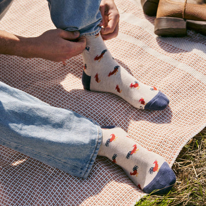 Conscious Step: Socks that Save Roosters