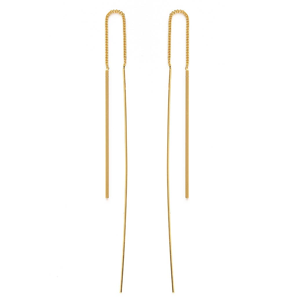 Amano Studio: Needle and Thread Earrings (Sterling Silver)