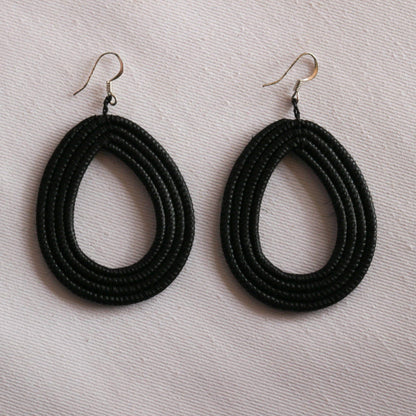 Azizi Life - Woven Loop Earrings