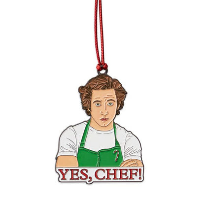 The Found: Yes, Chef! Enamel Ornament