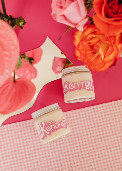 JaxKelly: Barbie - Ken-rgy Candles - Cream