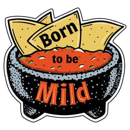 Two Little Fruits: Stickers Funny Chips and Salsa Sticker