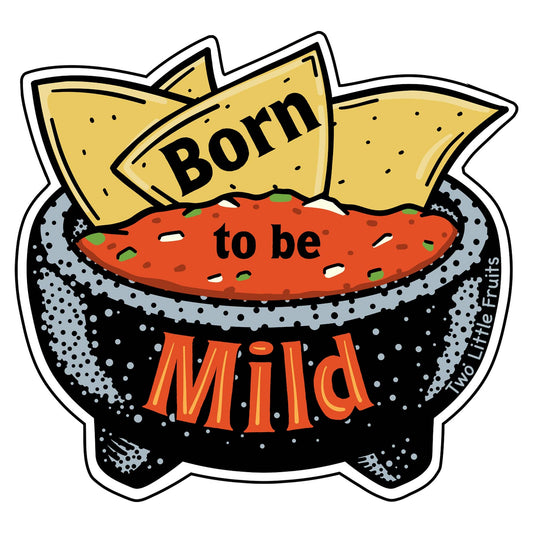 Two Little Fruits: Stickers Funny Chips and Salsa Sticker