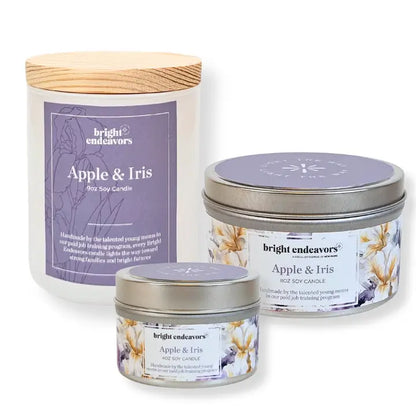 Bright Endeavors Candle: Apple & Iris