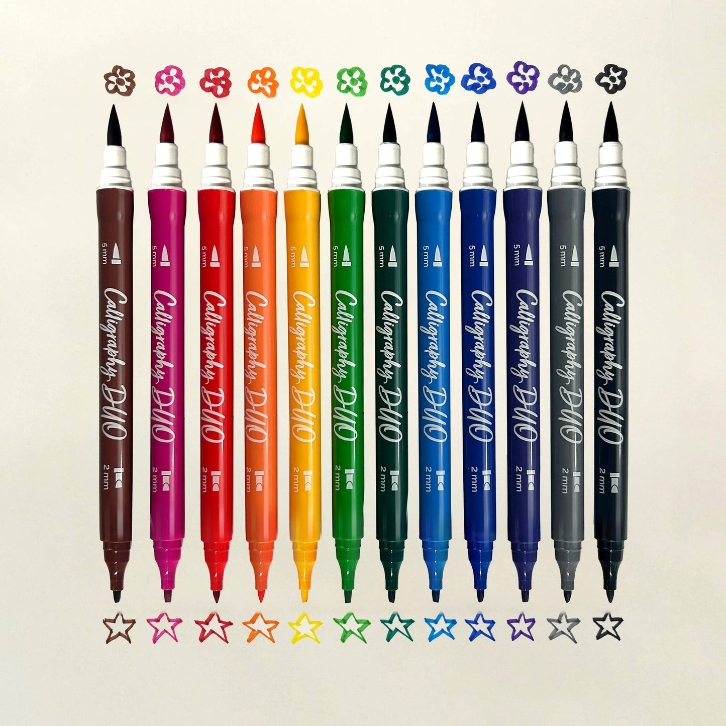 OOLY: Calligrapghy Duo Markers - Set of 12