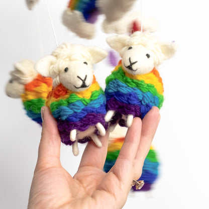 The Winding Road: Rainbow Sheep Mobile