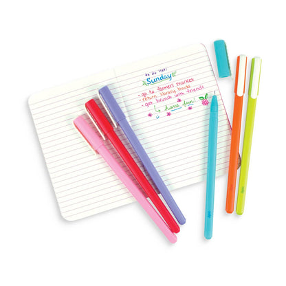 OOLY: Fine Lines Gel pens set of 6