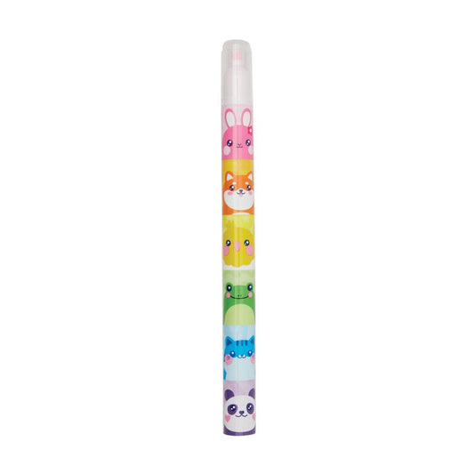 OOLY: Hey Critters! Stacking Highlighters - Tub of 24