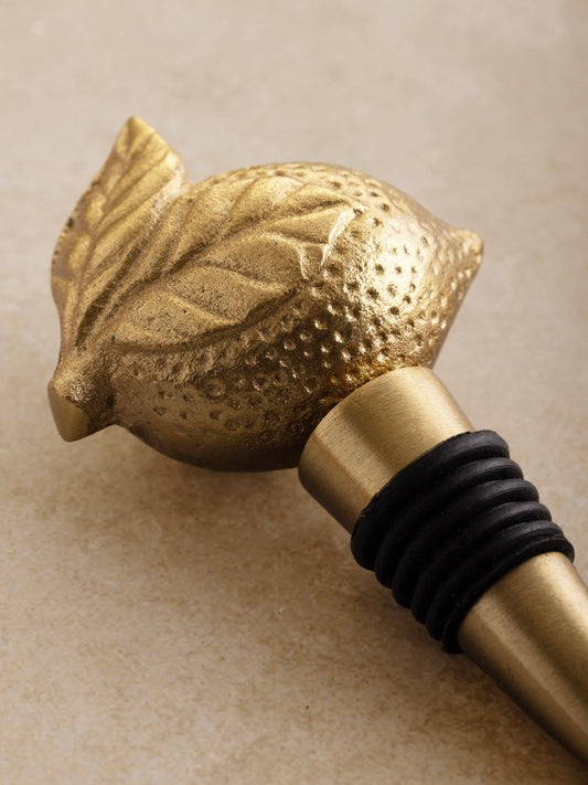 Gauri Kohli: Bergen Bottle Stopper - 4.5" x 2"