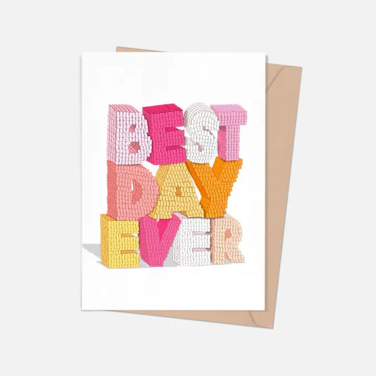Shop Trimmings: Best Day Ever Birthday Greeting Card